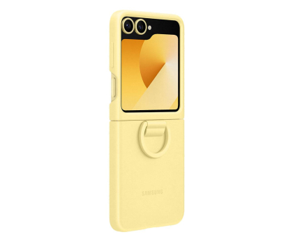 Etui do telefonów SAMSUNG Silicone Case do Galaxy Z Flip6 żółty EF-PF741TYEGWW